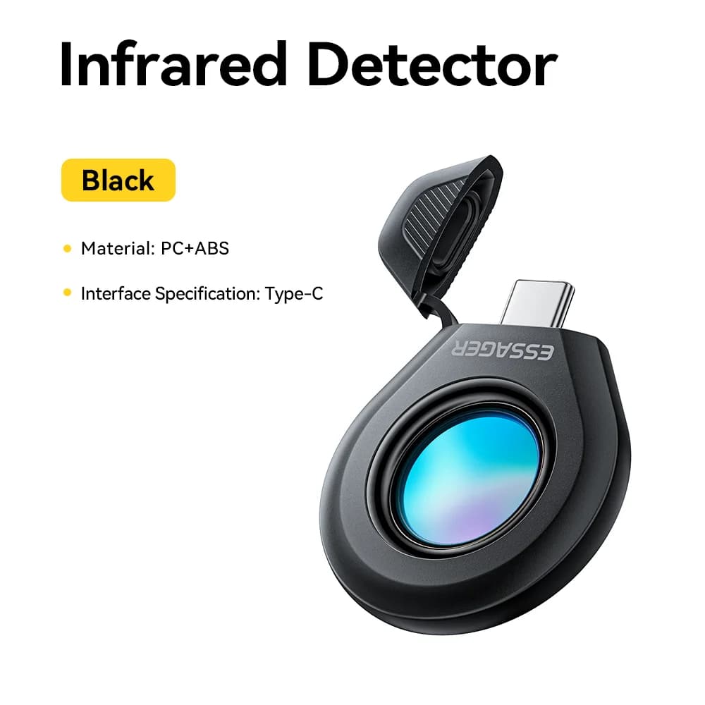 Detector de Lentes de Câmera Infravermelho Anti-Espionagem Dispositivo de Segurança