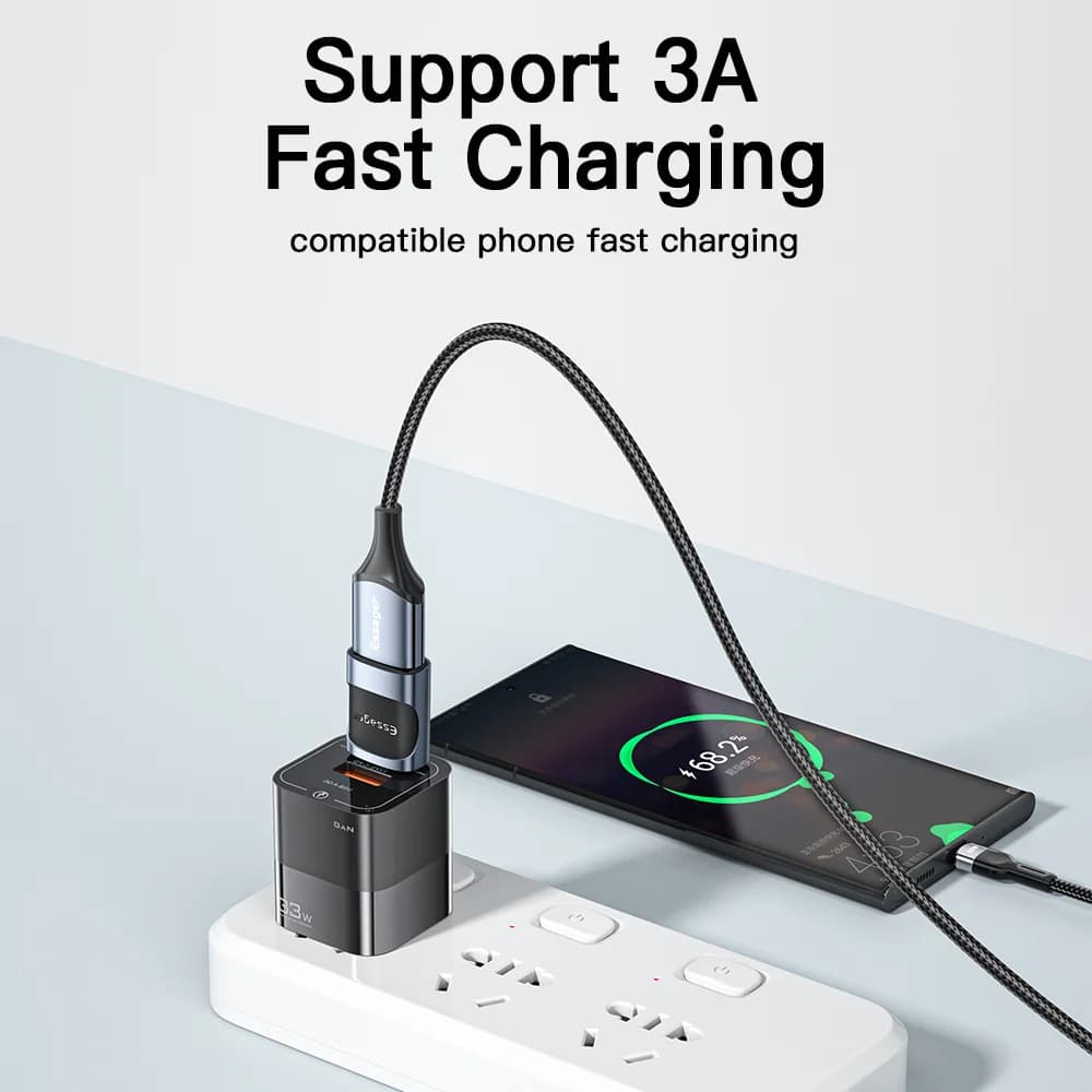 Adaptador OTG USB-C para Micro USB