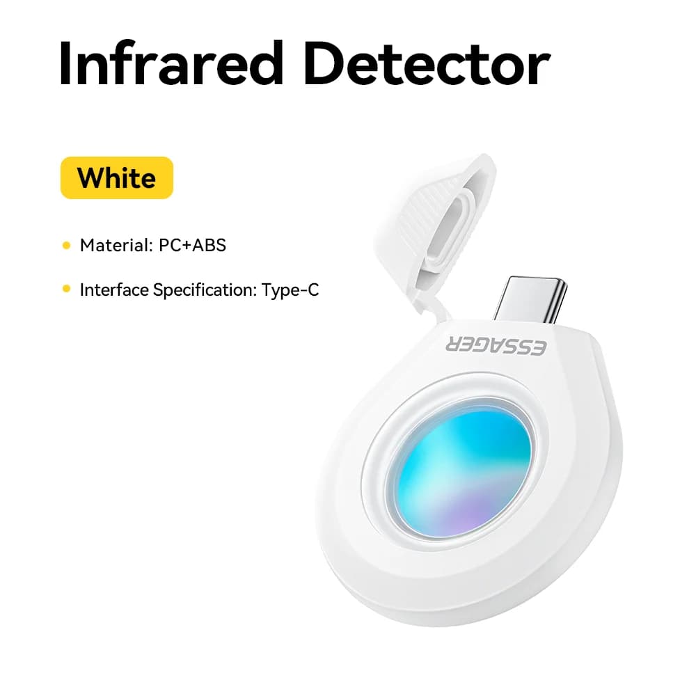 Detector de Lentes de Câmera Infravermelho Anti-Espionagem Dispositivo de Segurança