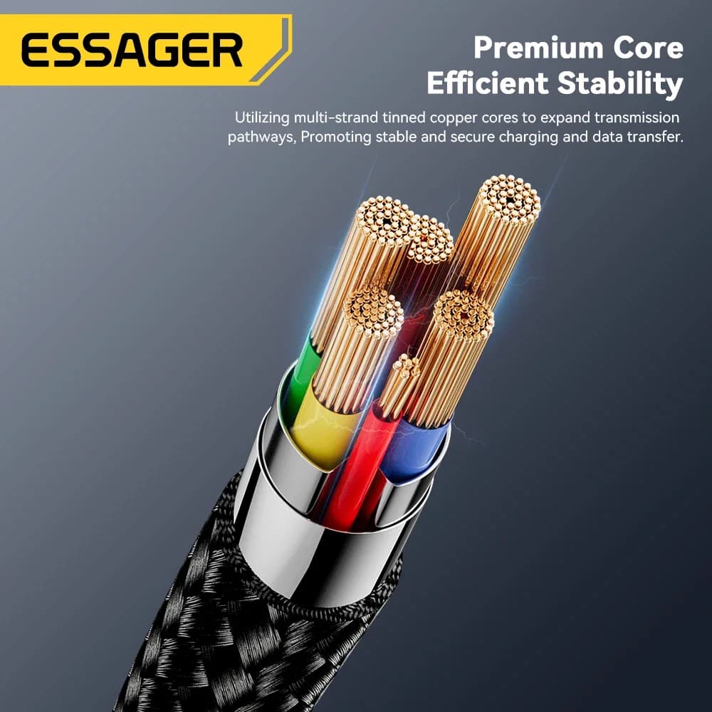 Cabo de Dados e Carga Rápida Micro USB 2A 3m