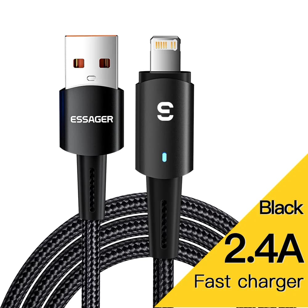 Cabo de Carregamento Rápido USB-C para Lightning 20W