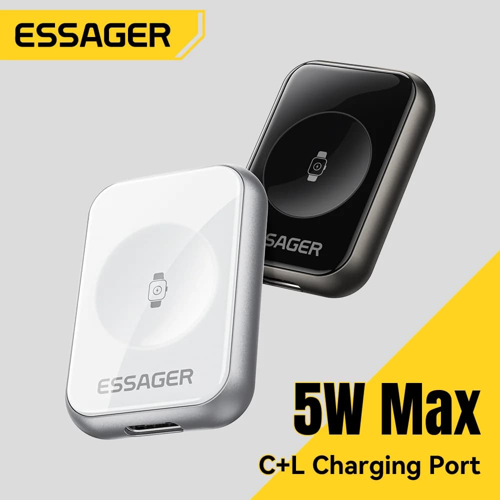 Carregador Sem Fio Magnético para Relógios, 5W