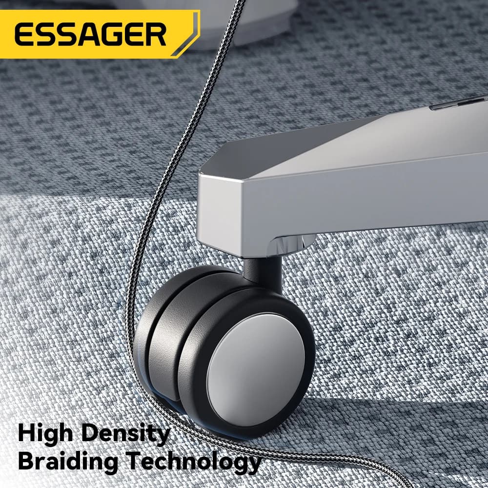 Cabo USB-C para USB-C com Carregamento Rápido PD 100W